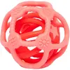 Lot de 2 balles sensorielles en silicone Rouge