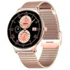 Cool Montre intelligente ultra fine (AMOLED, appels, santé, sport) ros...