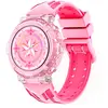 Montre intelligente Cool Clever en silicone rose (appels, santé, sport...
