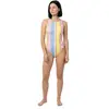 Turbo Maillot De Bain Pastel Stripes