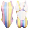 Turbo Maillot De Bain Pastel Stripes