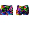 Boxer de bain Turbo Printed Chevi Orange M 73048416-0014