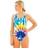 Turbo Maillot De Bain Wide Strap Swirl