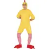 Alpexe Déguisement Adulte Poussin Taille 52-54