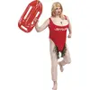 Autre Déguisement sauveteur plage homme humoristique - Rouge - Polyester