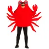 Alpexe Fiestas Guirca Déguisement Crabe Homard Costume Adulte Homme Taille L 52-54
