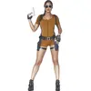 Merkloos / Sans marque FIESTAS GUIRCA, S.L. Déguisement Aventurière Croft Femme L/XL