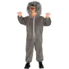 ALPEXE Déguisement Loup Féroce Garçon 3/4 Ans Gris 87490 Guirca