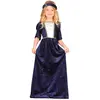 Alpexe Déguisement 7-9 ans Dame Médiévale