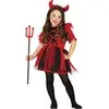 déguisement fille diablesse - 5/6 ans - rouge - guirca 85502