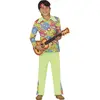 Merkloos / Sans marque Déguisement Hippie Woodstock - Garçon - Taille 5-6 ans (105-116 cm)