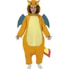 Guirca déguisement dragon kigurumimi orange enfant - 5/6 ans - orange ...