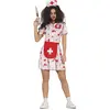 déguisement infirmière vintage zombie blanc femme - m - blanc - guirca 79804