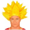 perruque guerrier samouraï goku jaune adulte - guirca 4969