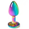 Secret Play Metal Butt Plug Multicolor Talla S 7cm 1ud