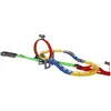 Well Home Jouet de Piste de Course 130 x 38 x 38 cm avec Voitures