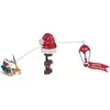 Wellhome Décorations De Noël Avec Lumières Led Et Musique Pour Le Sapi...