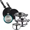 Wellhome Ensemble De Casseroles Et Poêles Pk8192 8 Pièces