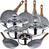 San Ignacio Ensemble De Casseroles Et Poêles 18/20/22/24/26/28 Cm Pk37...