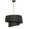 Wellhome - Lampe à toit de 70 cm. or / anthracite, type e 27 max 45 - 60 w - Or/Anthracite