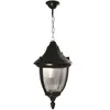 Wellhome - Plafonnier d'extérieur Noir, 35x35x70 cm avec structure abs...