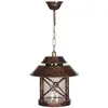 Plafonnier d'extérieur Wellhome Marron, 26x26x56 cm avec structure abs...
