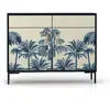 RNT by Really Nice Things Buffet en MDF 2 portes et 2 tiroirs imprimé tropical
