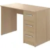 Bureau 3 tiroirs Idro Modern - Amazon Movian - Effet Hêtre