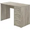 Bureau SAME 3 tiroirs 110x56x74 cm chêne TALESA
