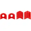 Rotor Protections De Pédalier Hawk Bumper Set One Size
