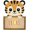 Lampe À Poser Personnalisable - Tigre