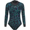 Combinaison néoprène Orca Mantra Swimskin noir bleu femme - S