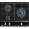 Teka GZC 63310 Plaque de Cuisson au Gaz Naturel 3 Zones 60 cm Noir