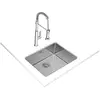 TEKA Evier sous plan Be Linea RS15 a encastrer sous plan, Inox