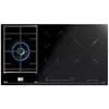 Teka JZC 94313 ABN Plaque Mixte Hybride 1 Zone Gaz + 3 Zones Induction 90cm Noir