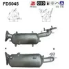 AS Filtre à particules / à suie, échappement PRIX CANON, par ex. pour Subaru