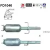 AS FD1046 Filtre à Particules