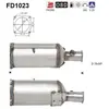 AS Filtre à particules / FAP pour CITROËN: C4 Picasso (Ref: FD1023)