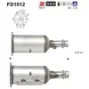 AS Filtre à particules / FAP pour PEUGEOT: 607 (Ref: FD1012)