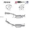 AS Filtre à particules / FAP pour NISSAN: Qashqai & RENAULT: Koleos (Ref: FD1018)
