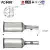 AS Filtre à particules / FAP pour PEUGEOT: 407 & CITROËN: C5 (Ref: FD1007)