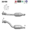 AS Catalyseur pour RENAULT: Clio (Ref: 30190)
