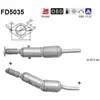 Filtre À Particules / À Suie, Échappement Fd5035 As Renault As Fd5035
