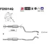 AS Filtre à particules / FAP pour OPEL: Zafira & VAUXHALL: Zafira (Ref: FD5014Q)