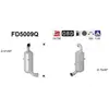 AS Filtre à particules / FAP pour PEUGEOT: 207, Partner, 5008, 3008, 307, 206, 308, 407, 1007 & CITROËN: Berlingo, C4, C3, C4 Picasso (Ref: FD5009Q)