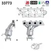 AS Catalyseur pour SEAT: Cordoba, Ibiza, Arosa & VOLKSWAGEN: Polo, Lupo (Ref: 33773)