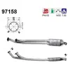 AS Catalyseur pour VOLVO: 960 (Ref: 97158)