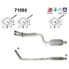 AS Catalyseur pour MERCEDES-BENZ: Classe G, 124 Series, 123 Series (Ref: 71088)