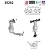 AS Catalyseur pour FIAT: Punto (Ref: 55282)