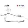 AS Catalyseur pour OPEL: Corsa, Combo (Ref: 21209)